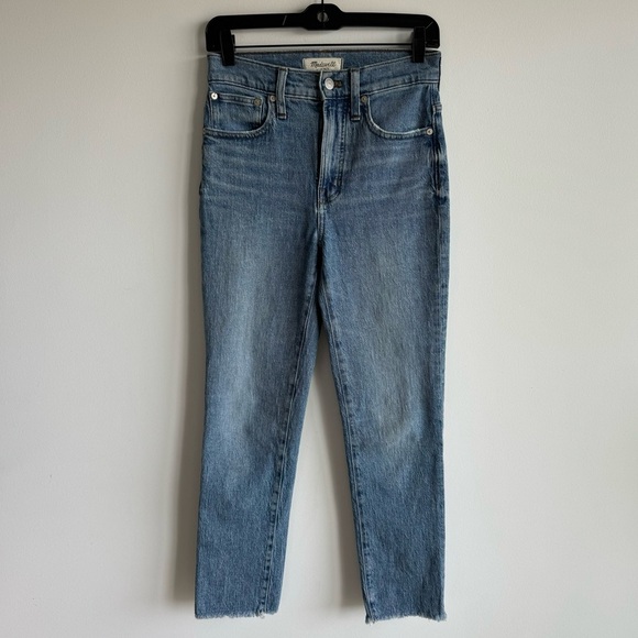 Madewell The Perfect Vintage Blue Jeans Size 24 - Picture 2 of 10